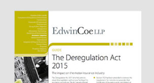 The Deregulation Act 2015
