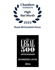 Rosie McCormick Paice awards