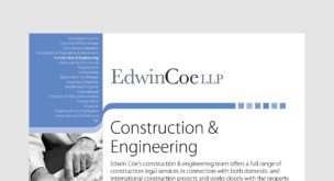 Construction & Engineering Factsheet