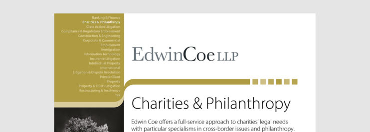 Charities factsheet cover