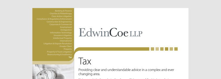 Tax factsheet cover