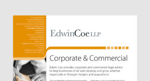 Corporate & Commercial Factsheet
