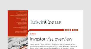 investor visas overview cover