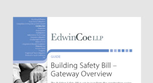 Building Safety Bill – Gateway Overview