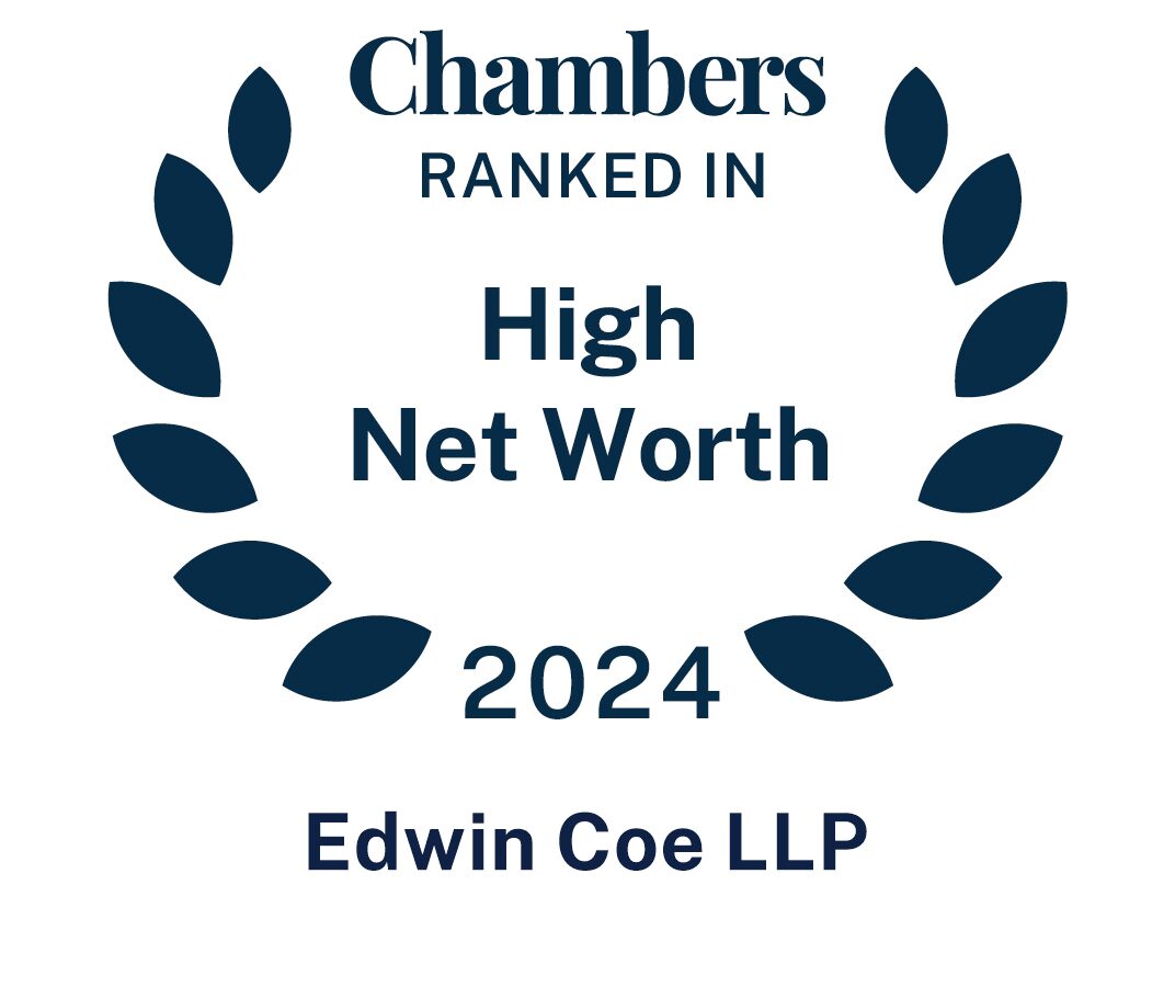 Edwin Coe celebrates continued success in Chambers High Net Worth Guide 2024