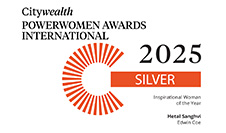 Hetal Sanghvi wins a Citywealth Powerwomen Award 2025