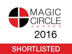 MCA 2016 shortlisted logo